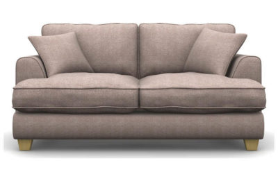 Heart of House Hampstead 2 Seater Fabric Sofa Bed - Oyster